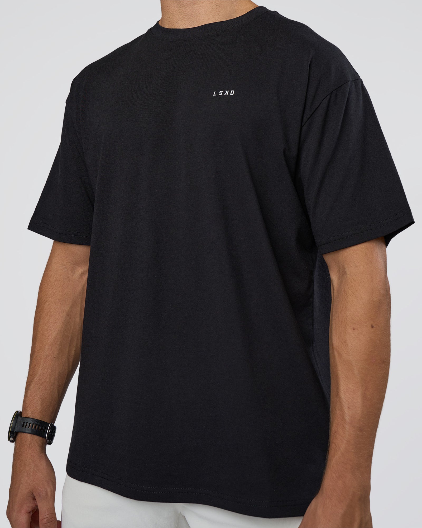 LIFE IS RESEARCH TEE Lサイズ Research Department FLXCotton Oversized Tee - Black | LSKD – LSKD US