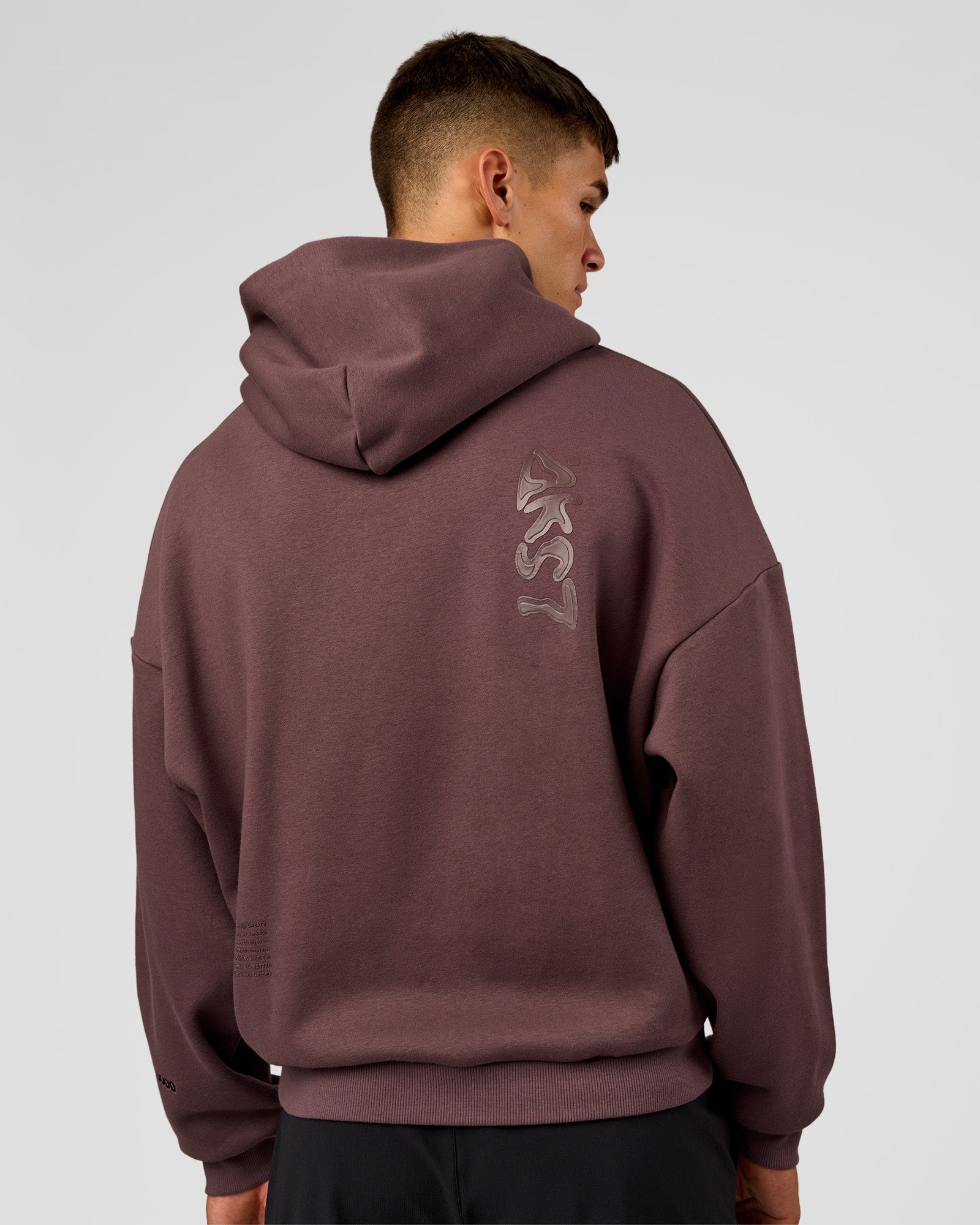 Static Grit Unisex Boxy Hoodie - Cocoa Powder-Hot Chocolate | LSKD