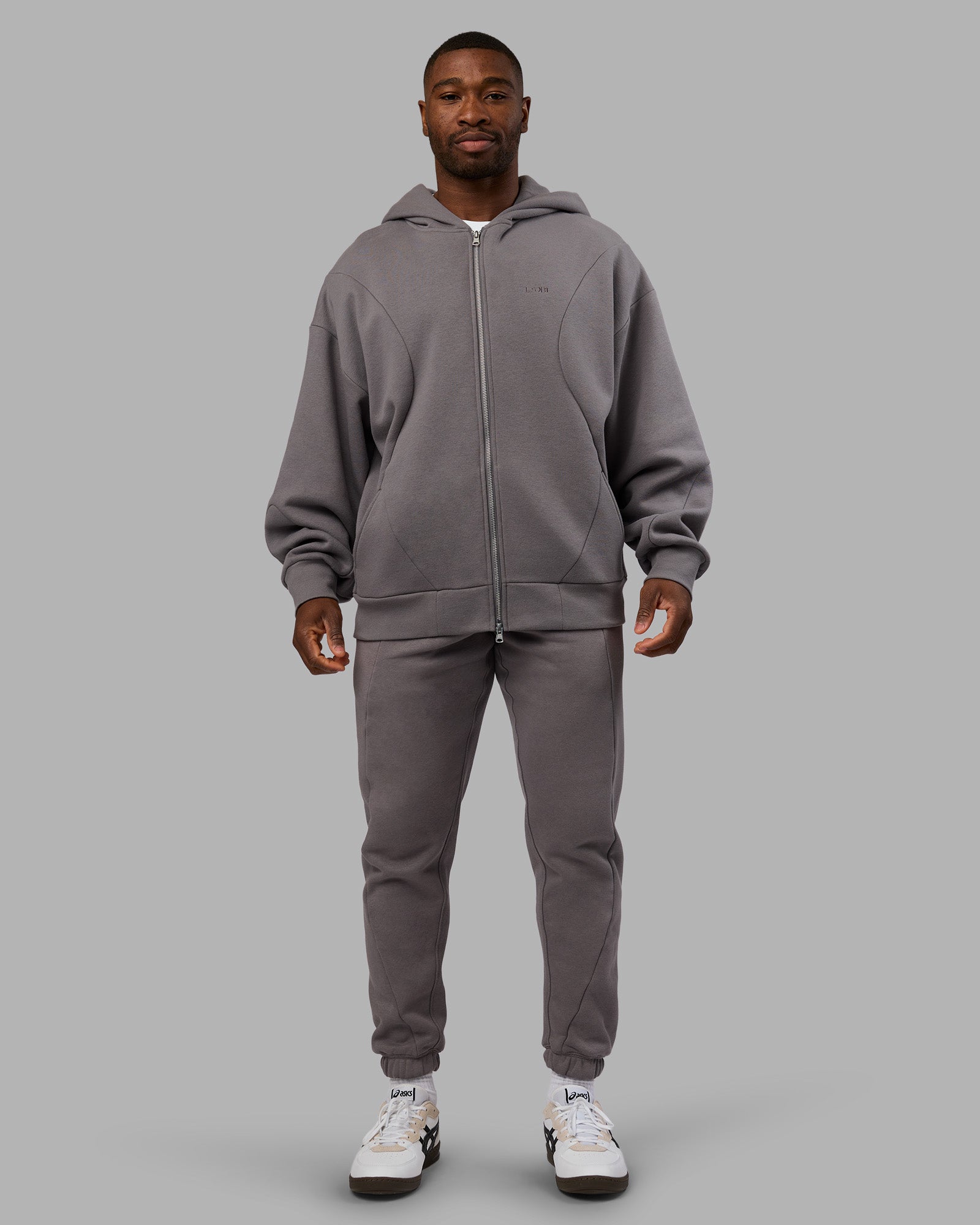 Stream Oversized Panel Zip Hoodie - Storm Front | LSKD – LSKD US