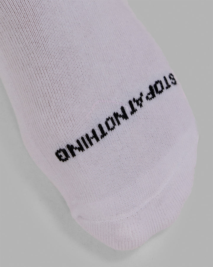 LSKD x Fitstop 3 Pack Crew Socks - White
