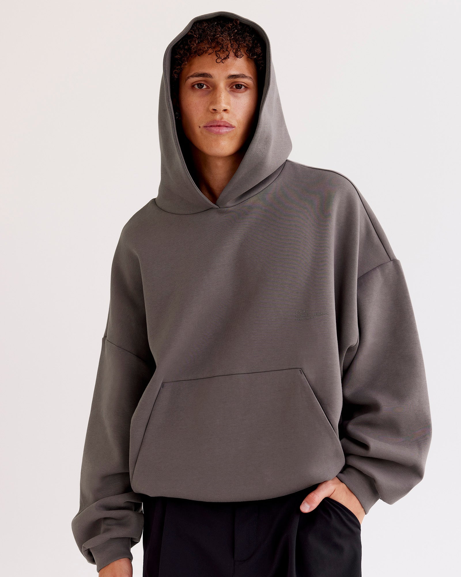 AfterDark ZeroCrease Oversized Hoodie - Duskstone | LSKD – LSKD US