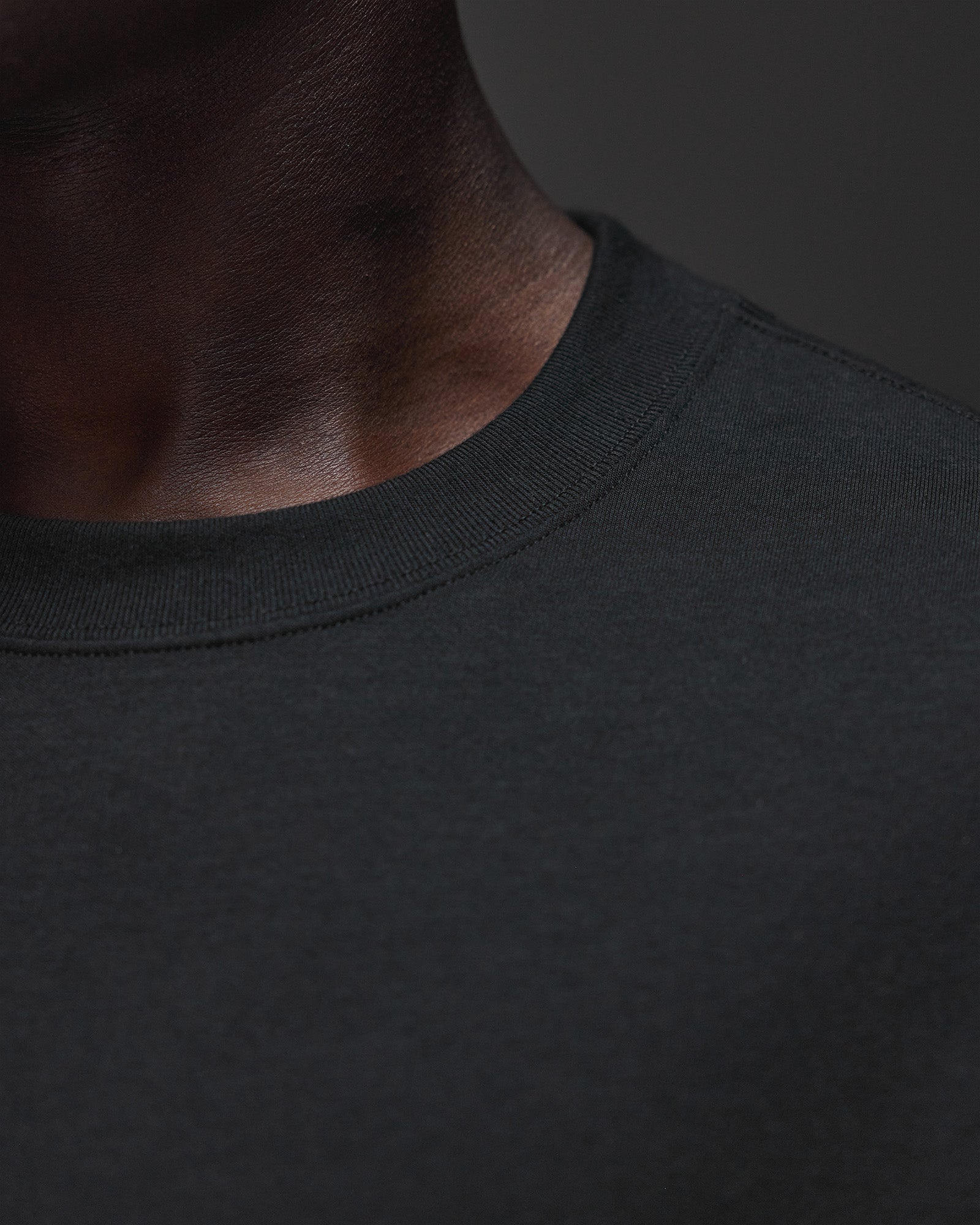 AfterDark ZeroCrease Oversized Tee - Black | LSKD – LSKD US