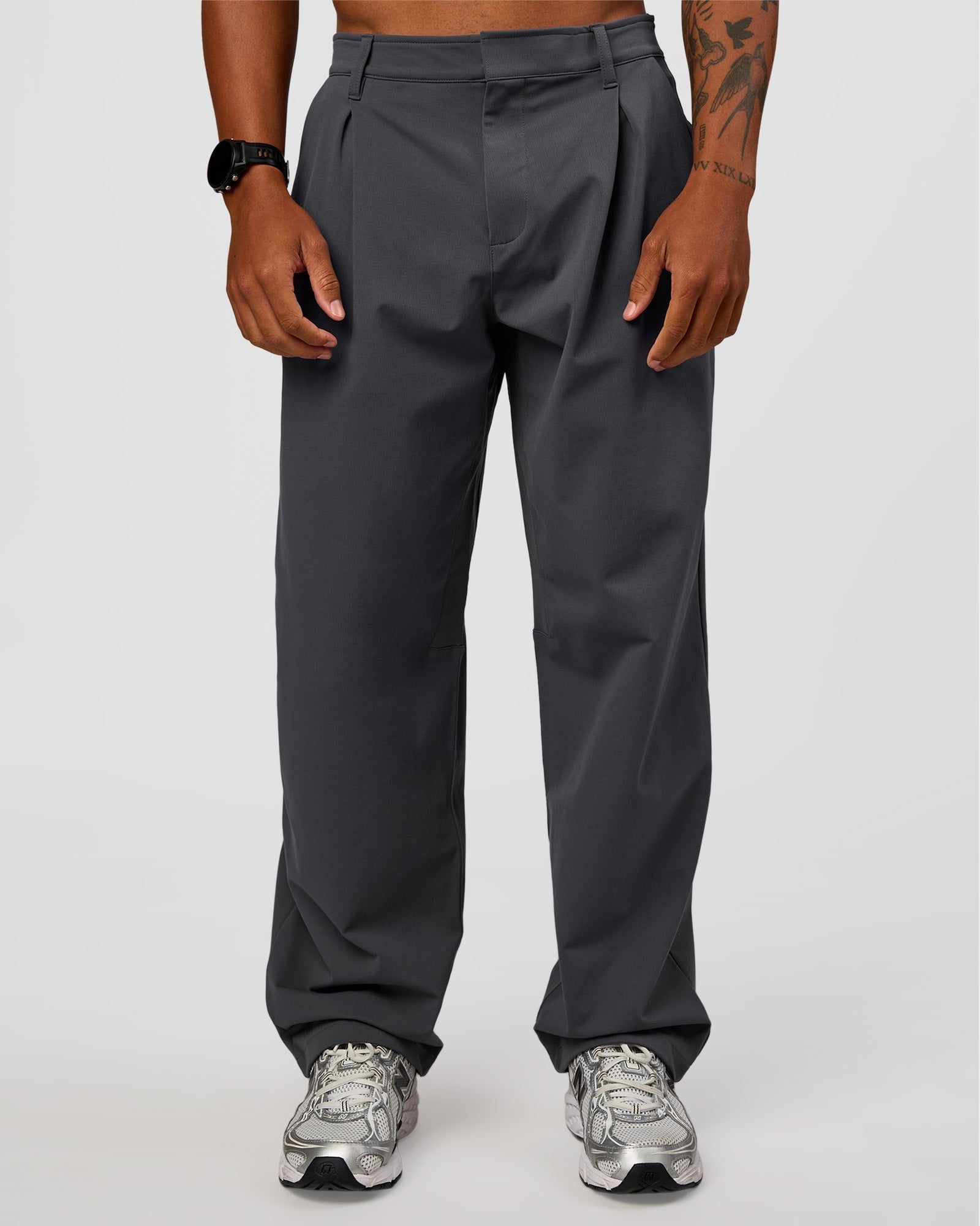 All Day ZeroCrease™ Wide Leg Pant - Dark Storm – LSKD US
