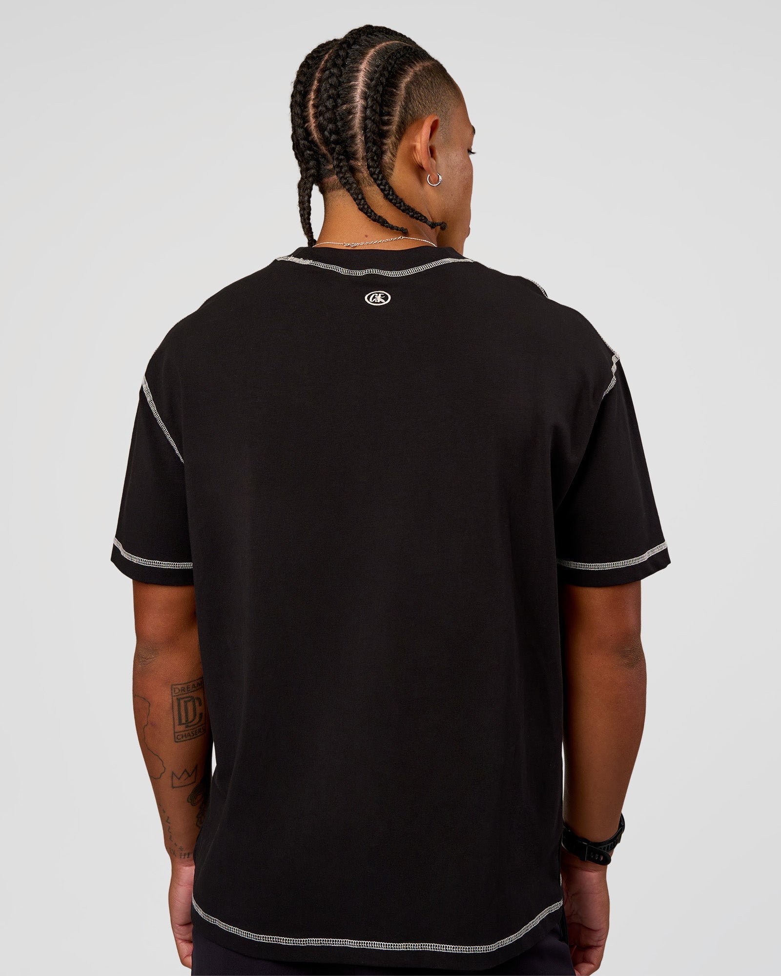 CF Unisex Oversized Heavyweight FLXCotton Tee - Black-CF Move
