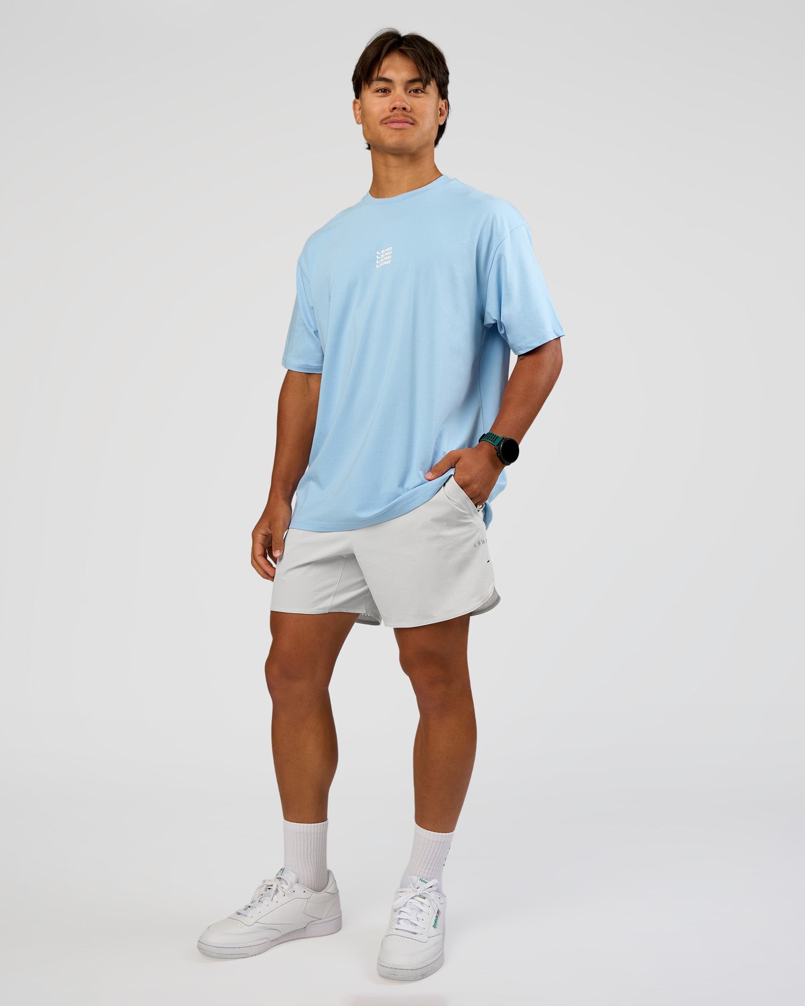 Everyday Elevation FLXCotton Oversized Tee - Open Air-Off White