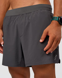 Man wearing Functional Training 5" Short - Dark Storm | Model:George | Size:M | Thumbnail Index: 9