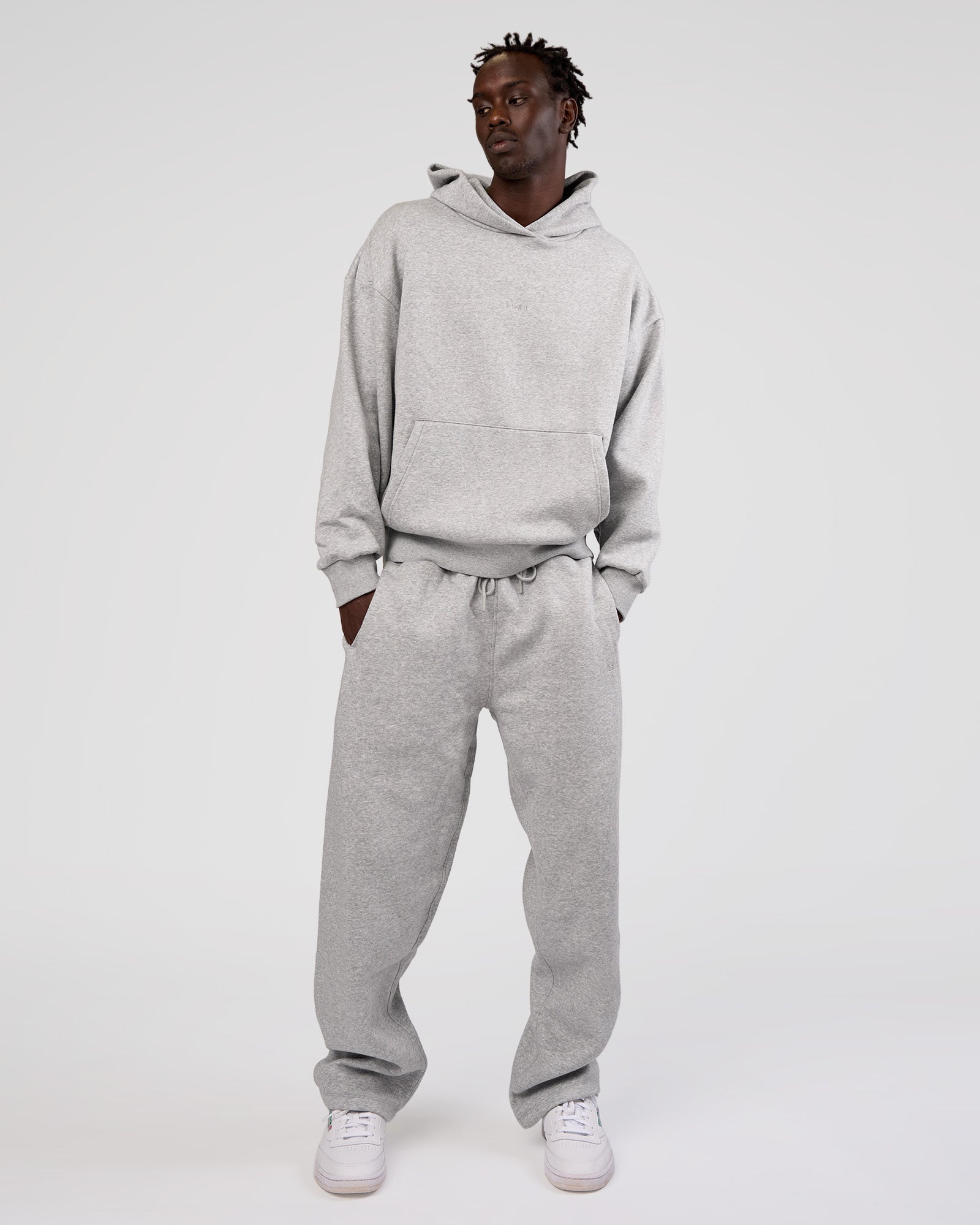 Unisex MVP Hoodie Oversize - Light Grey Marl | LSKD – LSKD US