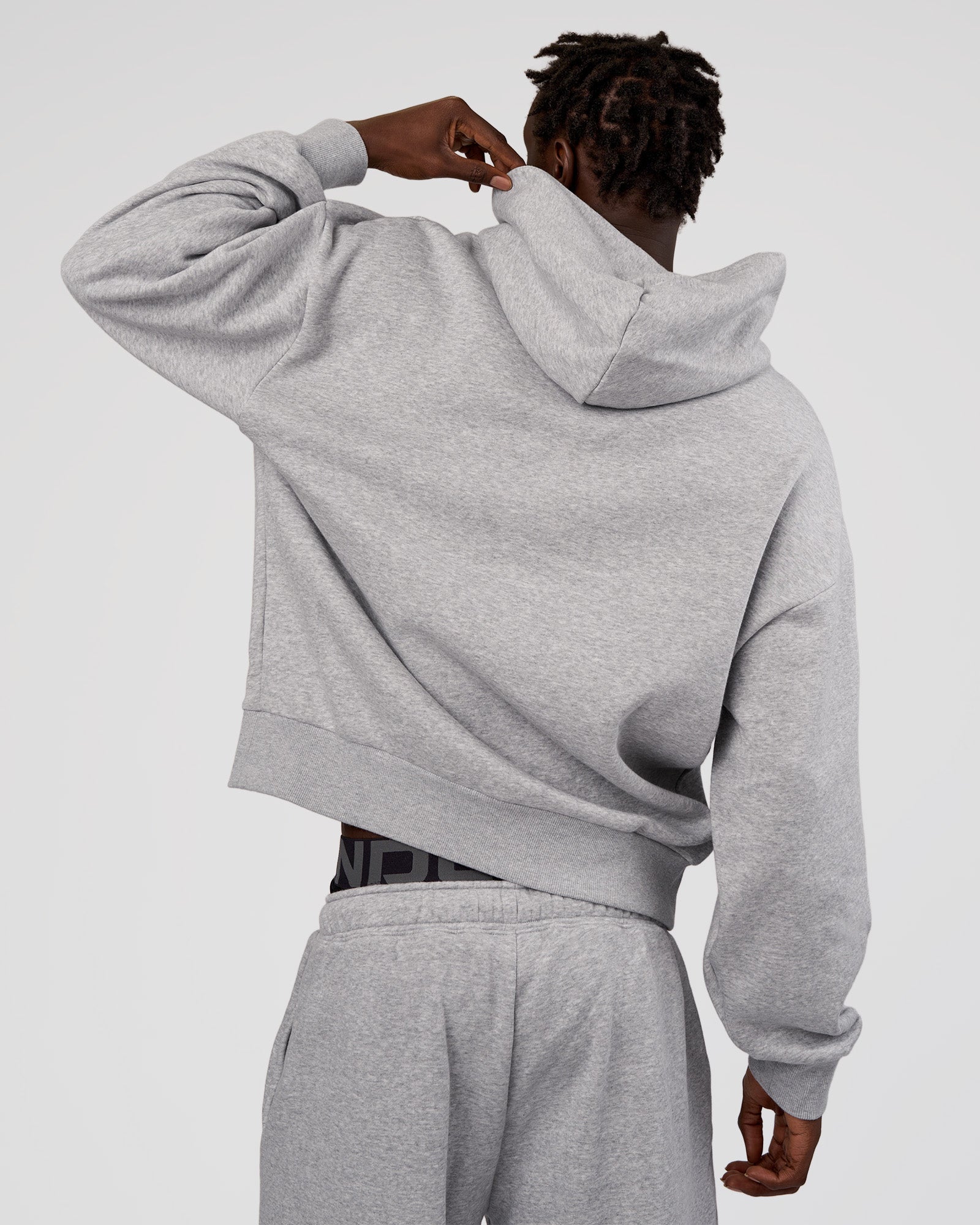 Unisex MVP Hoodie Oversize - Light Grey Marl | LSKD – LSKD US