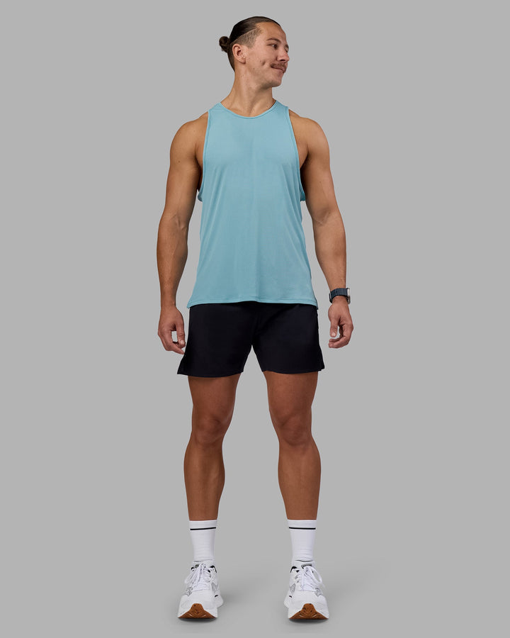 Pace Running Tank - Retro Blue | LSKD – LSKD US