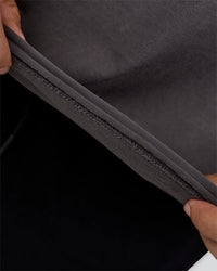 Man wearing Move Fast Heavyweight Boxed Tank - Dark Storm Washed | Model:Jaiden | Size:M