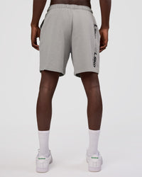 Man wearing Nothing Is Impossible 6" Short - Alloy-Black | Model:Okello | Size:M