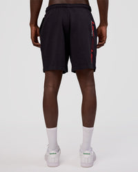Man wearing Nothing Is Impossible 6" Short - Black-Flame | Model:Okello | Size:M