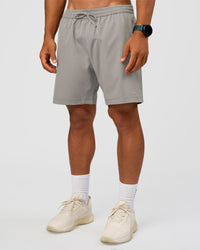 Man wearing Rep 7'' Performance Short - Alloy | Model:George | Size:M