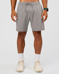 Man wearing Rep 7'' Performance Short - Alloy | Model:George | Size:M
