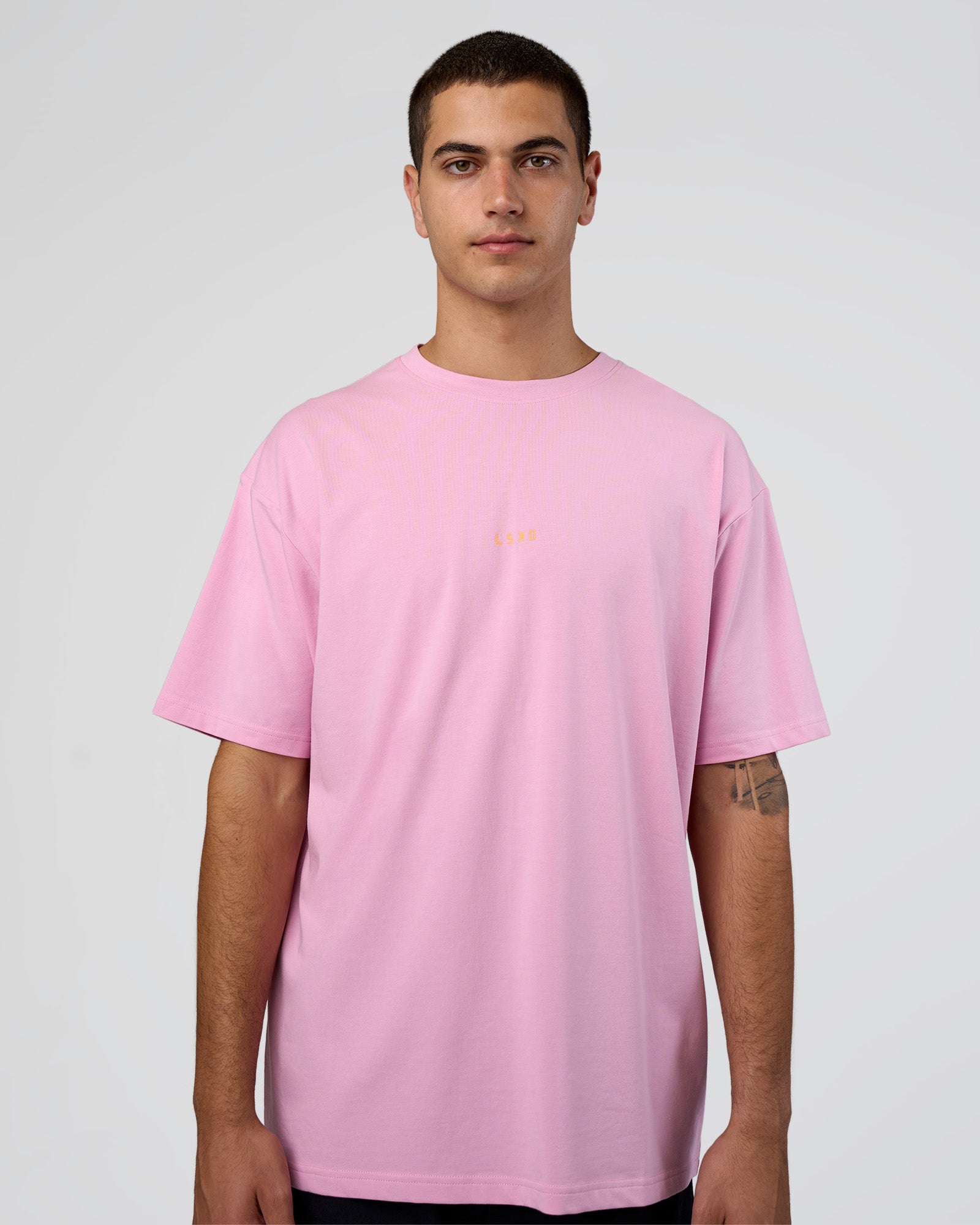 Together We Rise FLXCotton Oversized Tee - Bubblegum-Warm Apricot