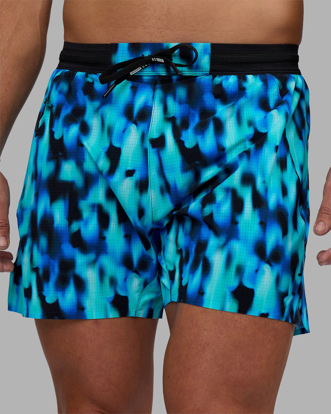 Man wearing UltraAir 5&quot; Lined Performance Short - Luminous | Model:Jaiden | Size:M