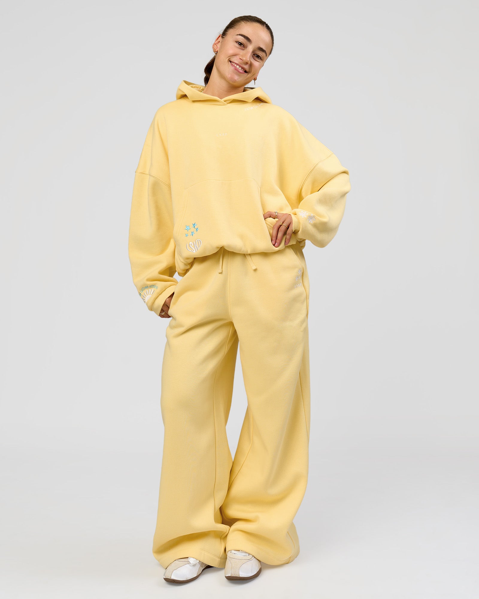 Zola Oversized Hoodie - Lemon | LSKD – LSKD US