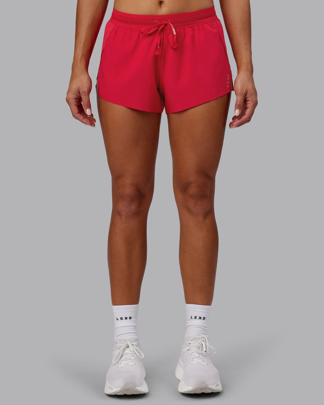 Accelerate 3&quot; Run Shorts - Scarlet