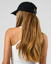 Woman wearing All Day Cap in Black