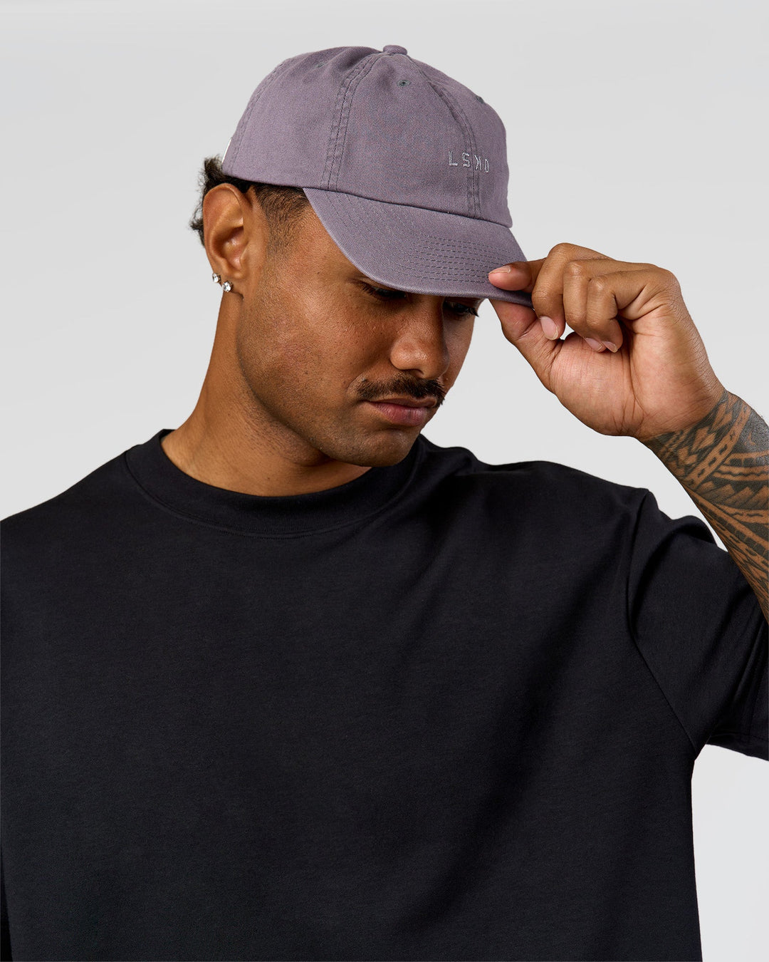 Man wearing All Day Cap in Duskstone - view 7