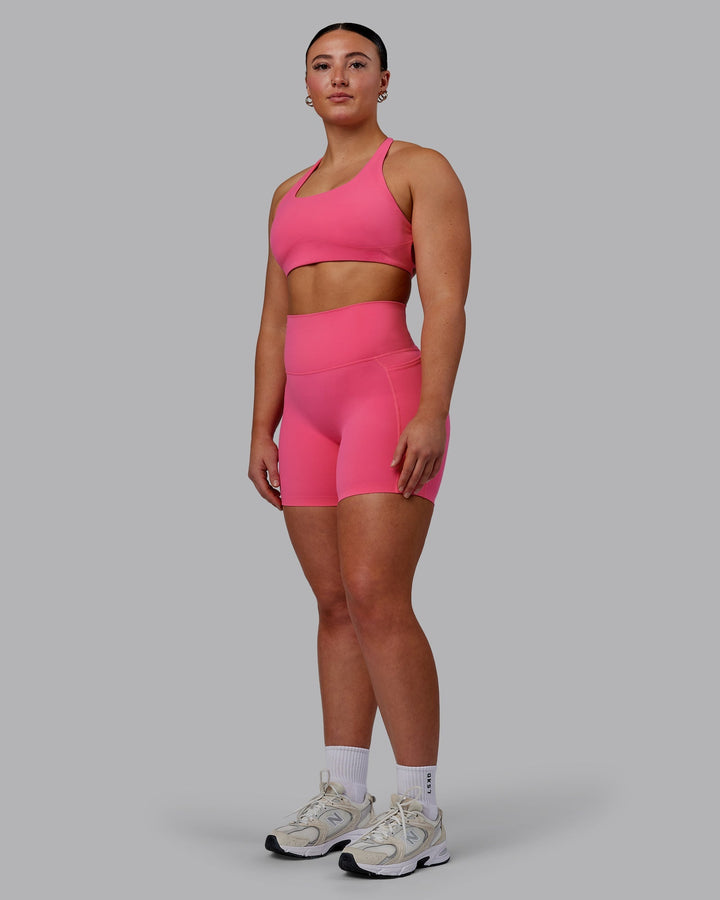 Aspire Sports Bra - Carmine Rose
