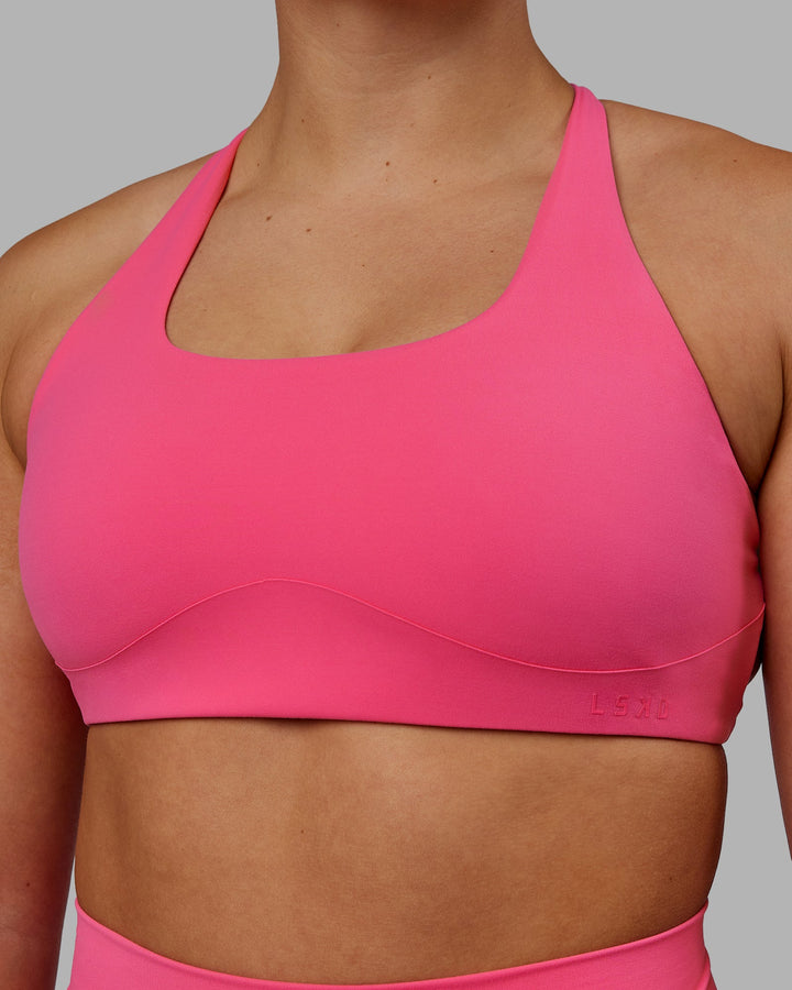 Aspire Sports Bra - Carmine Rose
