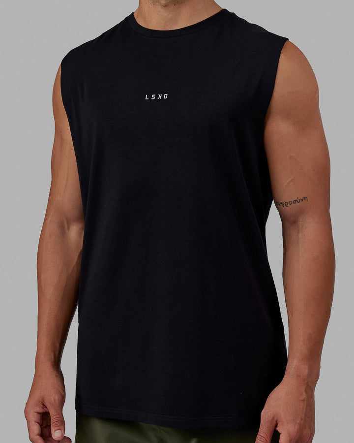 Base FLXCotton Tank - Black
