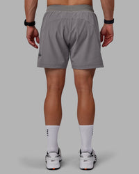 Man wearing Challenger 6" Performance Shorts - Storm Front
