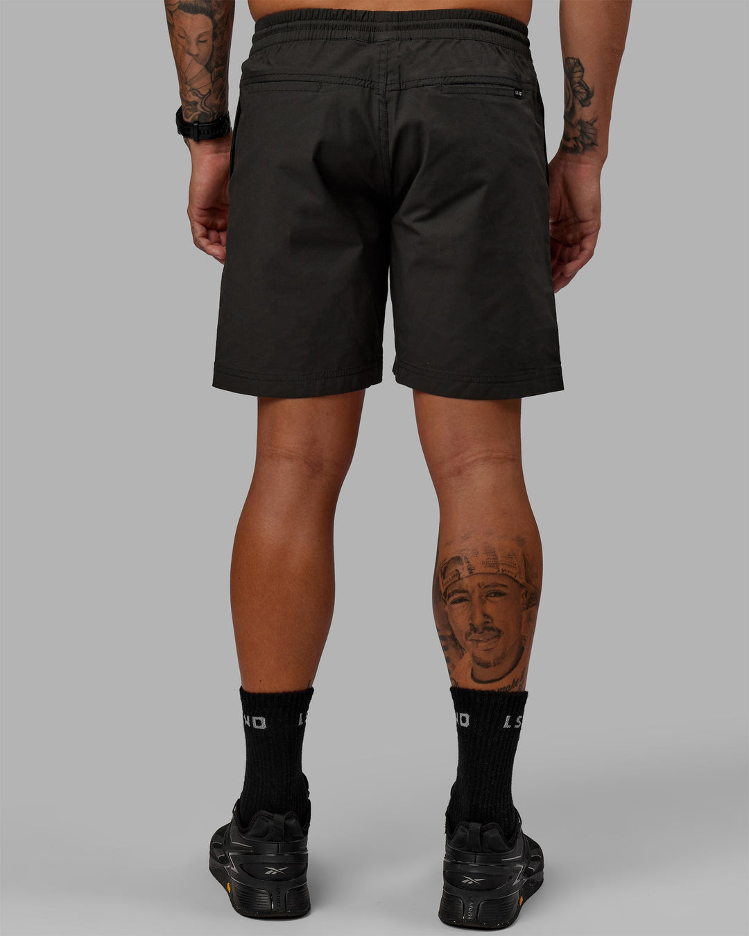 Man wearing Daily Shorts - Pirate Black