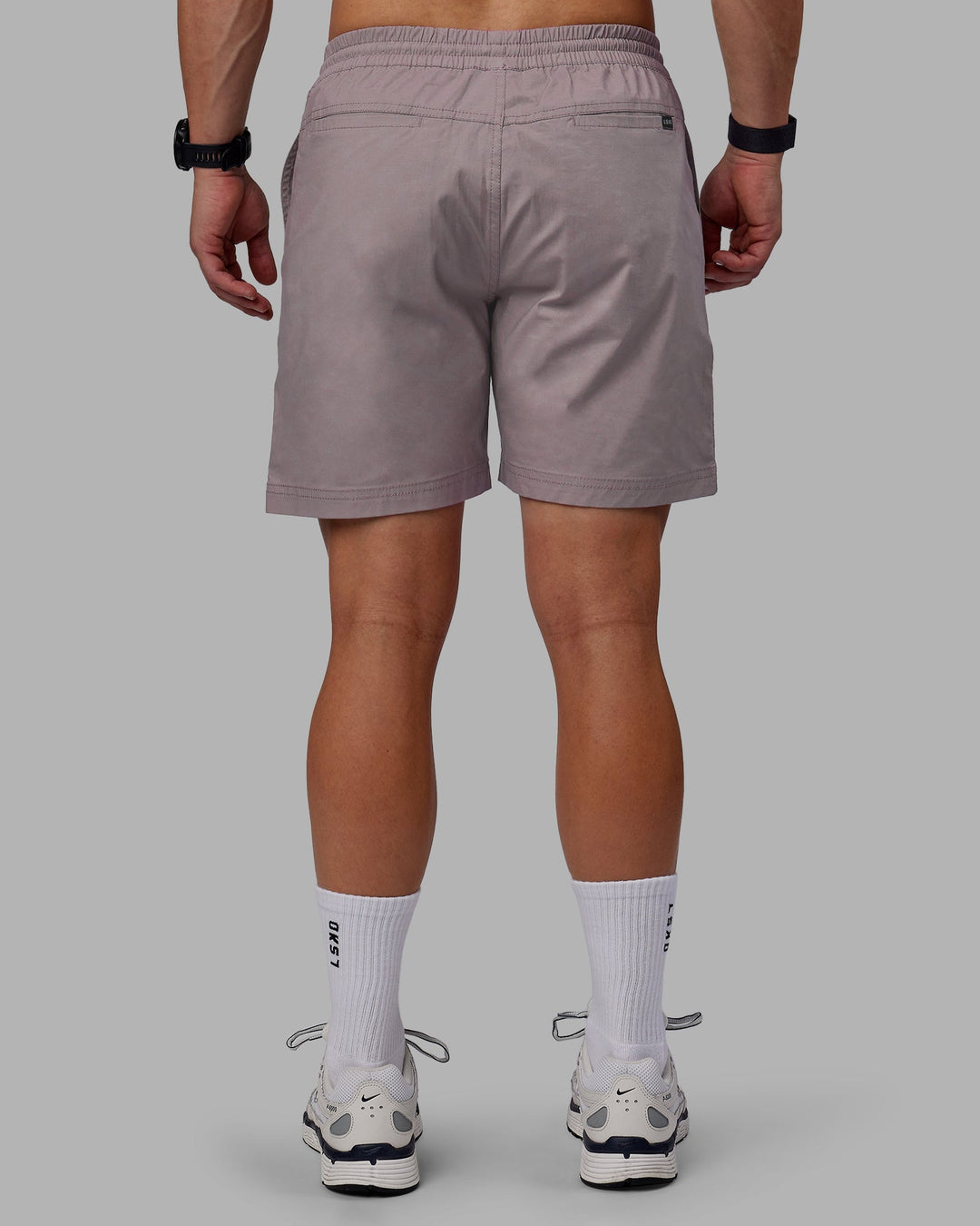 Man wearing Daily Shorts - Grey Purple