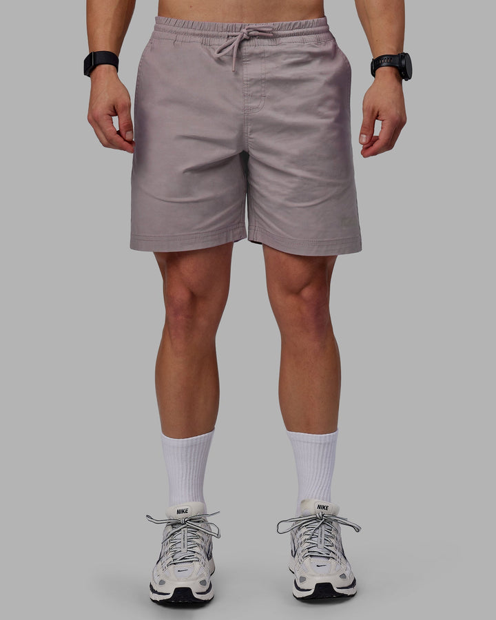 Man wearing Daily Shorts - Grey Purple
