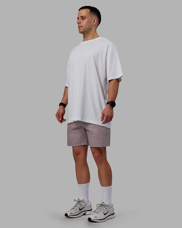 Man wearing Daily Shorts - Grey Purple
