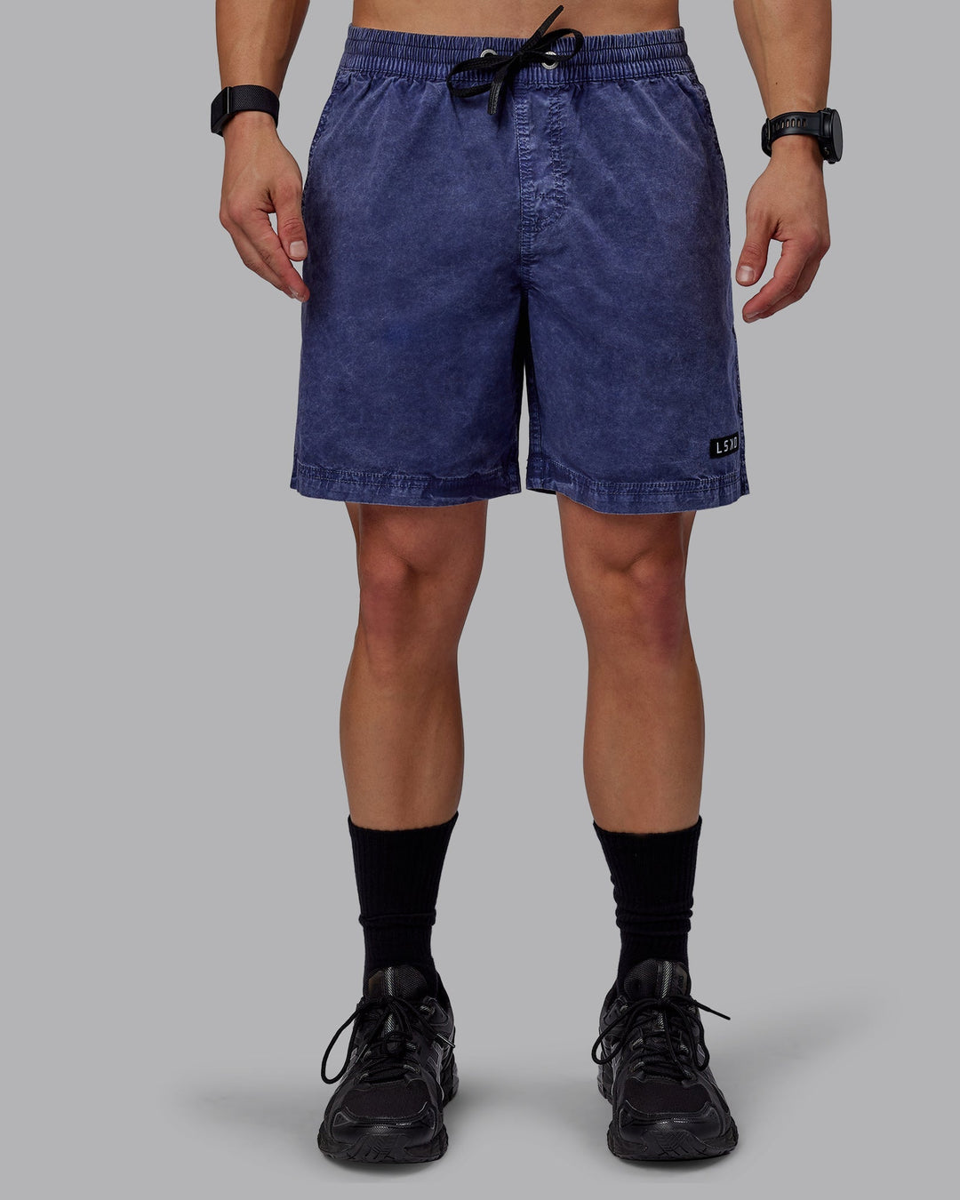 Man wearing Daily Shorts - Pigment Blue