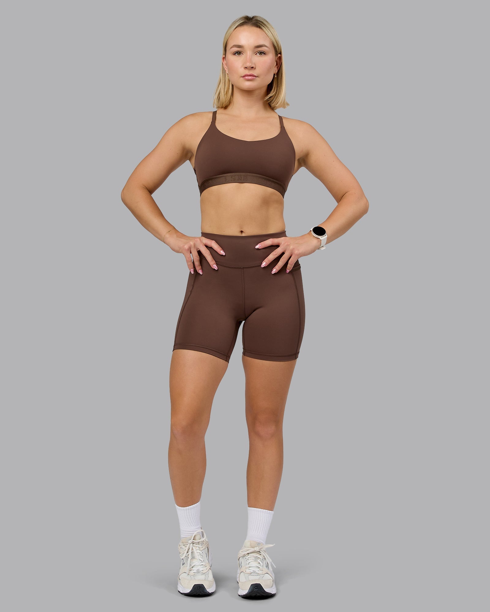Define Sports Bra - Chocolate Martini | LSKD – LSKD US