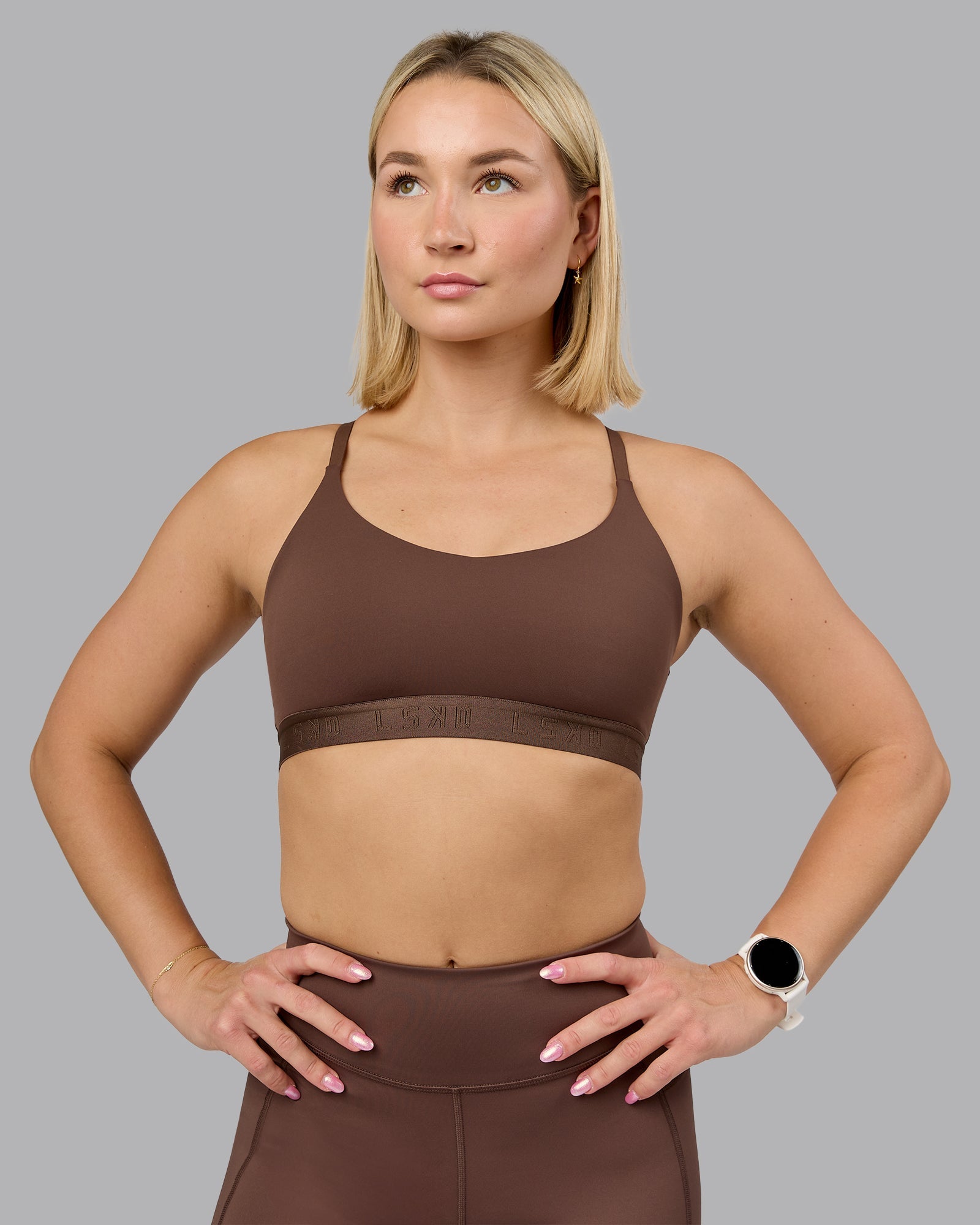 Define Sports Bra - Chocolate Martini | LSKD – LSKD US