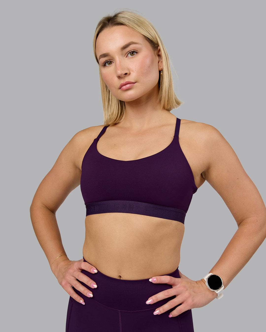 Define Sports Bra Deep Purple 2XS - Main Image