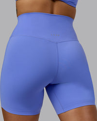 Woman wearing Elixir Ultra High-Rise 6" Short - Indulgent Blue