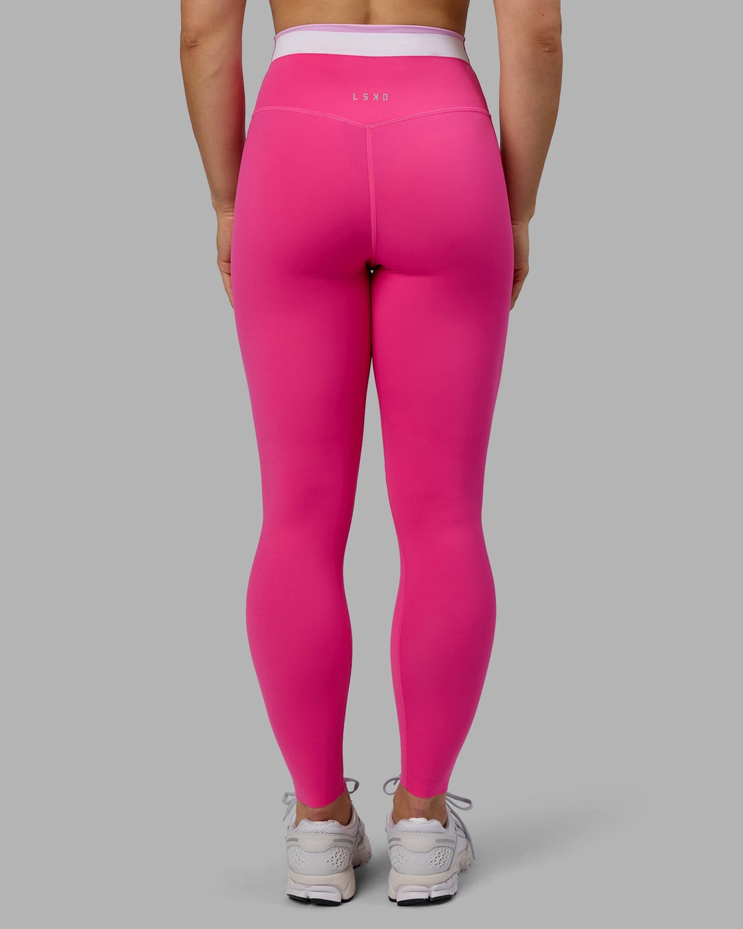 Excel Full Length Leggings - Ultra Pink