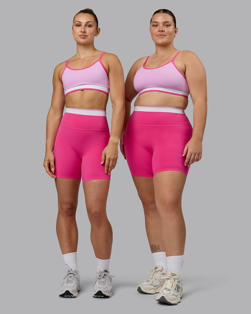 Excel Mid-Length Shorts - Ultra Pink