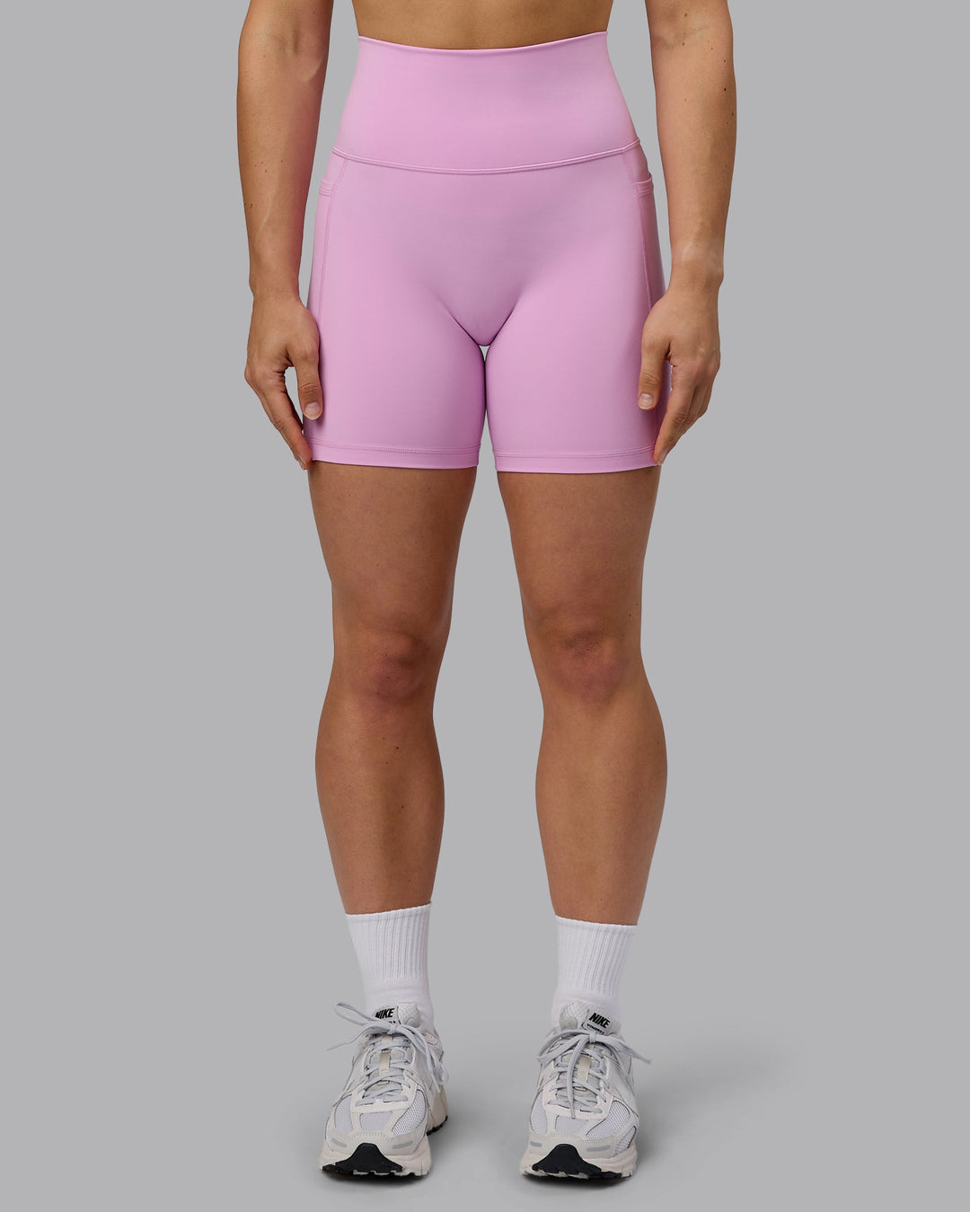 Fusion Mid-Length Shorts - Pastel Orchid