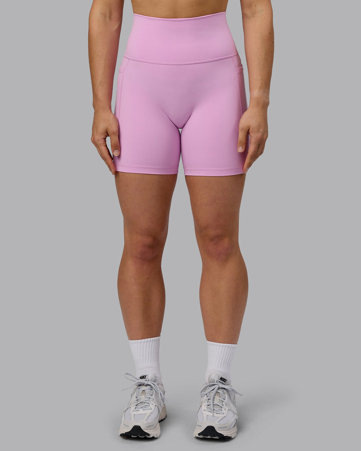 Fusion Mid-Length Shorts - Pastel Orchid
