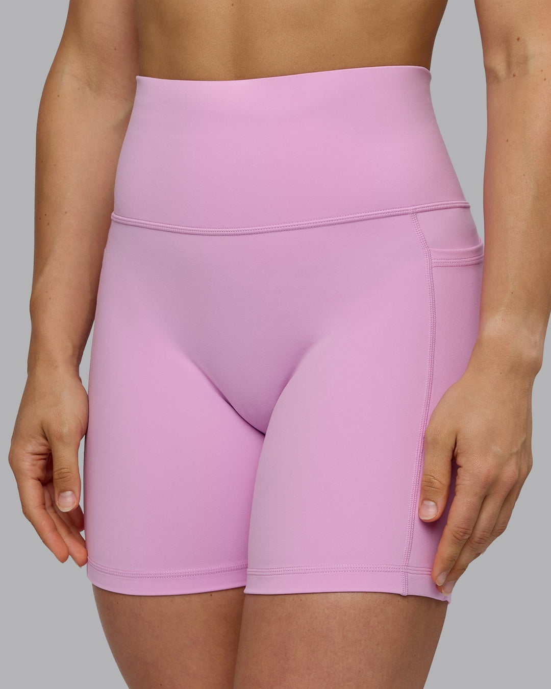 Fusion Mid-Length Shorts - Pastel Orchid