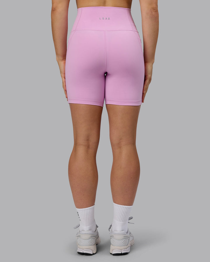 Fusion Mid-Length Shorts - Pastel Orchid
