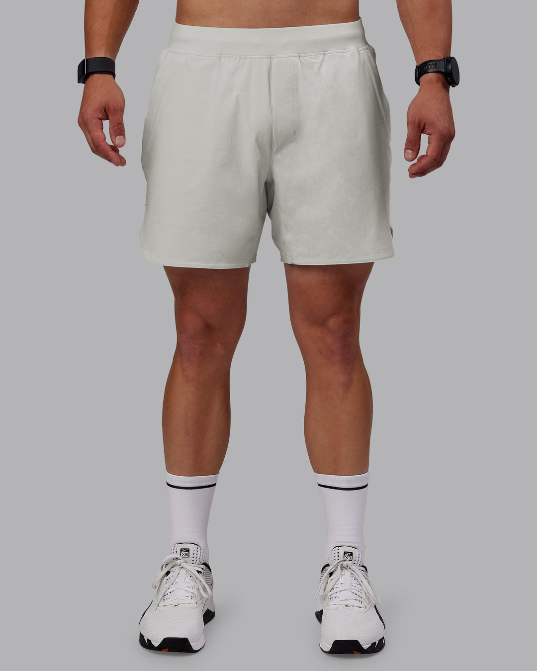 Man wearing Lift 6&quot; Lined Performance Shorts - Digital Mist