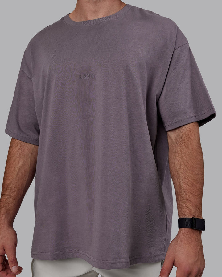 MVP Heavyweight Tee Oversize - Purple Sage
