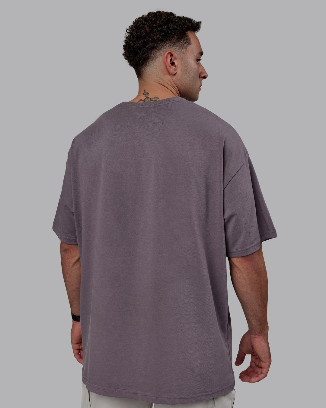 MVP Heavyweight Tee Oversize - Purple Sage