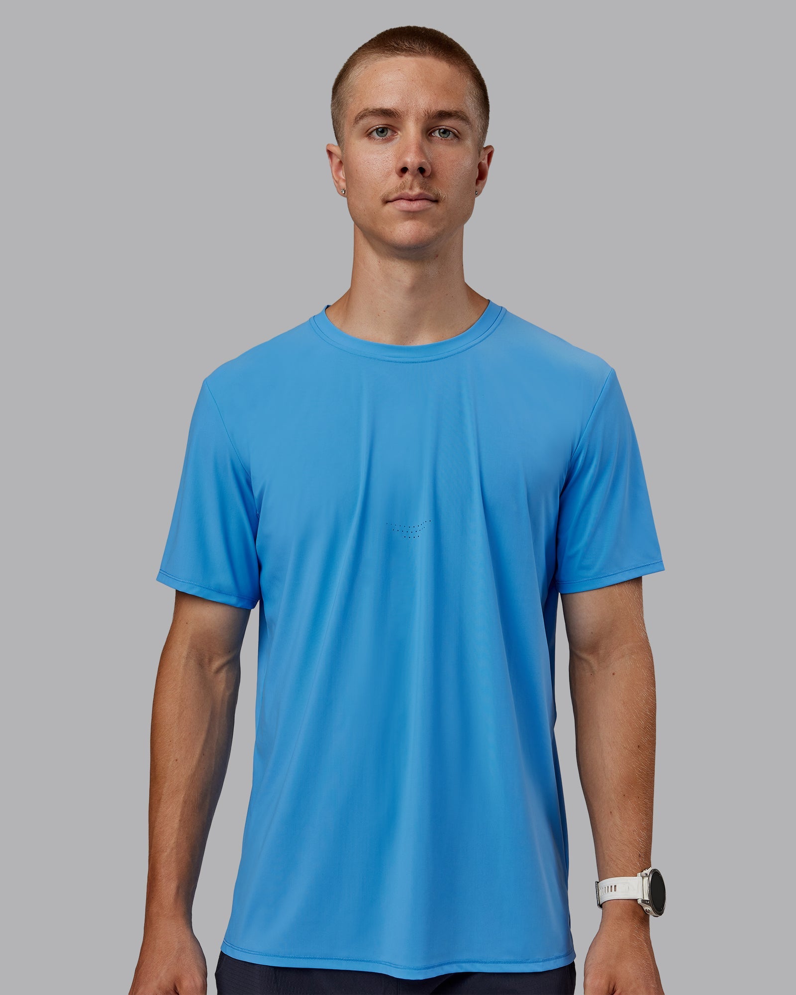 Mens Cadence Tee - Azure Blue | LSKD – LSKD US