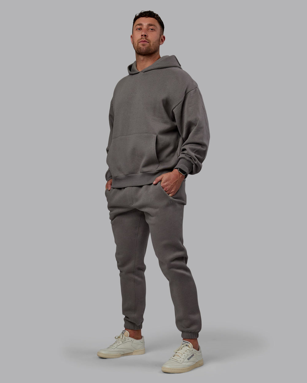 Man wearing MVP Joggers - Storm Front