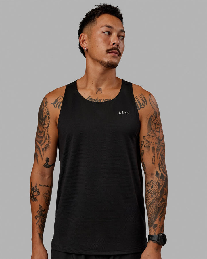 Perform VapourFLX Tank - Black-Reflective
