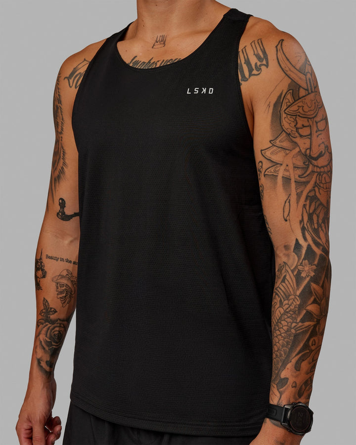 Perform VapourFLX Tank - Black-Reflective
